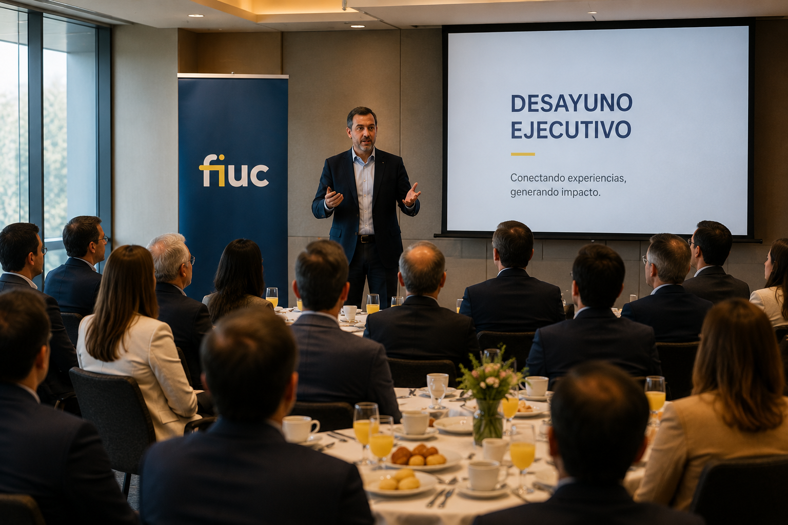 FIUC impulsa un ciclo de desayunos ejecutivos para fortalecer la comunidad y networking de Ingenieros e Ingenieras UC